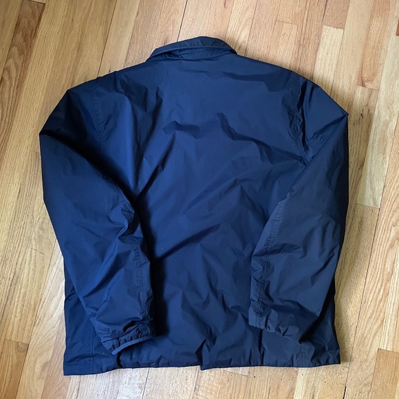 GAP Men’s XL Black Poly Shell Jacket Snaps - Picture 6 of 6